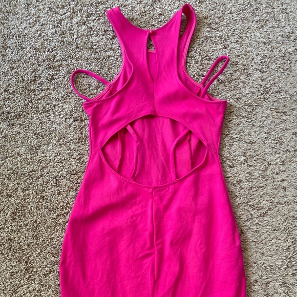 Hot pink bodycon dress - Picture 2 of 2